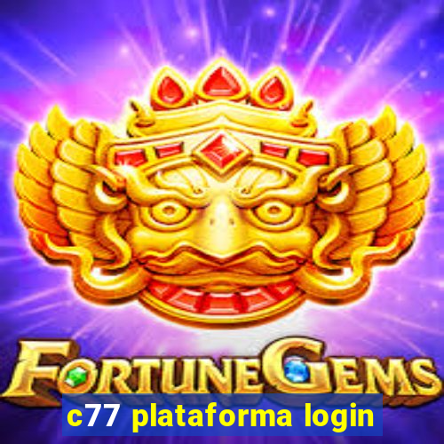 c77 plataforma login